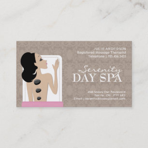Spa and Aesthetics Business Card