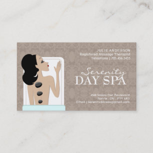 Spa and Easthetics Business Card