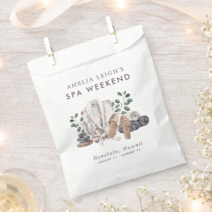 Spa Bachelorette Weekend Favour Bags