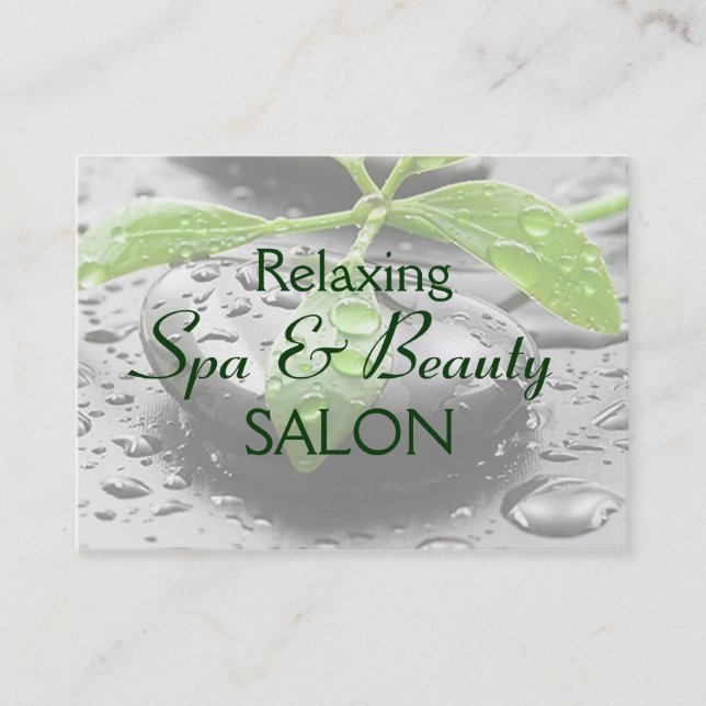 Spa&Beauty Business Card (Front)