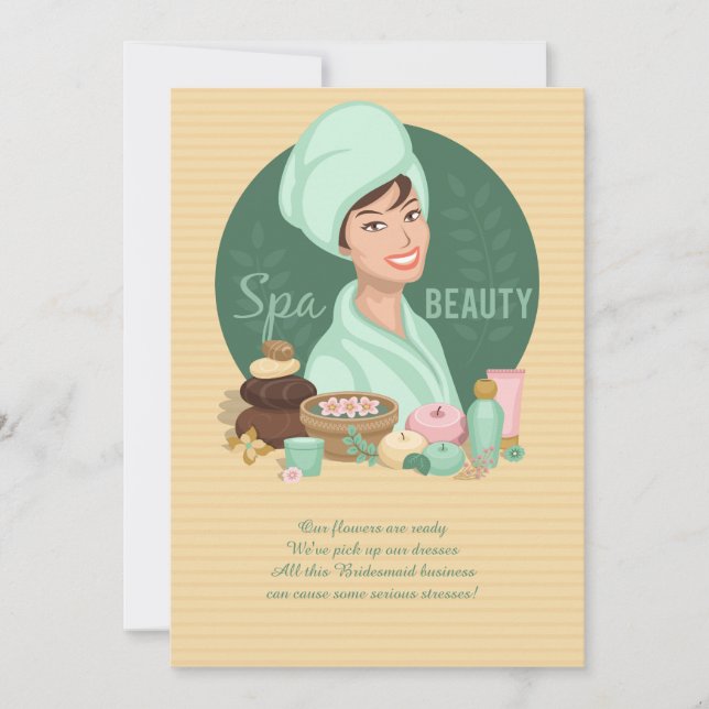 Spa Beauty Invitation (Front)