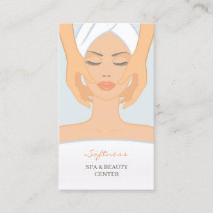 Spa Beauty Massage Business Card