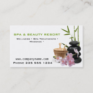 SPA & Beauty Resort  Business Cards