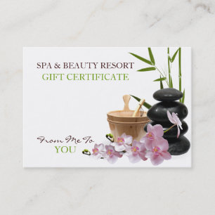 SPA & Beauty Resort Gift Certificate