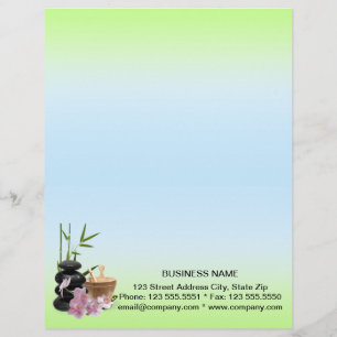 SPA & Beauty Resort Letterhead Design