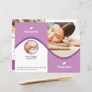 Spa & Beauty Salon Brochure Template