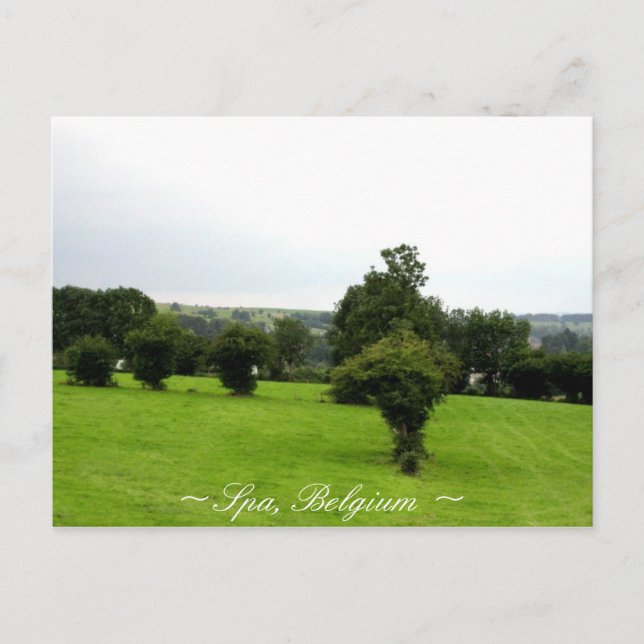 Spa Belgium Postcard (Front)