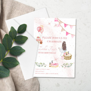 Spa Birthday Invitation