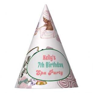 Spa Birthday Pamper Party Birthday Hat