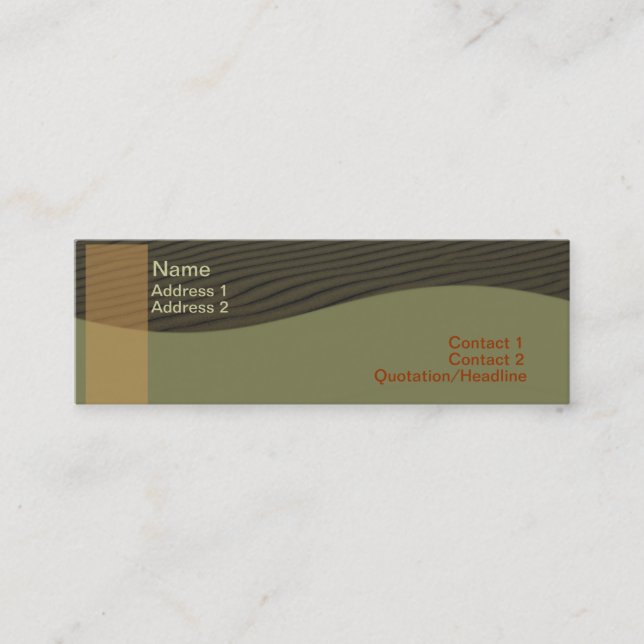 Spa Business Card (Front)