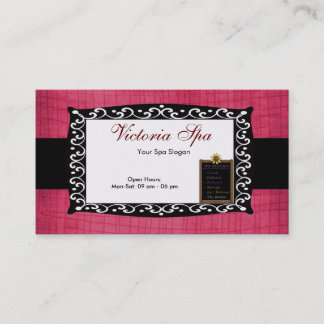 Spa Business Card