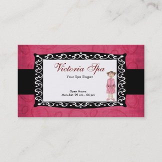 Spa Business Card