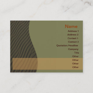 Spa Business Card