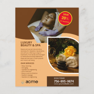 Spa Centre Custom Flyer