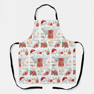 Spa Christmas themed Apron