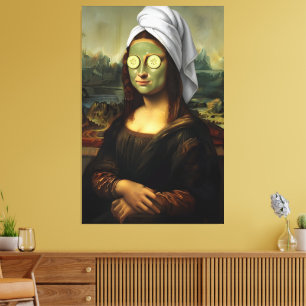 Spa Day Beautician Canvas Print