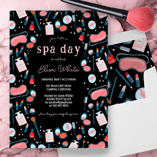 Spa Day Bridal Bachelorette Birthday Makeup CUSTOM Envelope (Spa Day Bridal Bachelorette Birthday Makeup CUSTOM Envelope
)