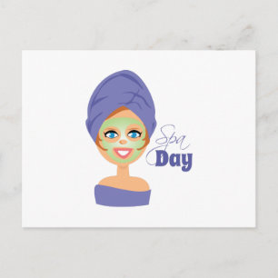 Spa Day Postcard