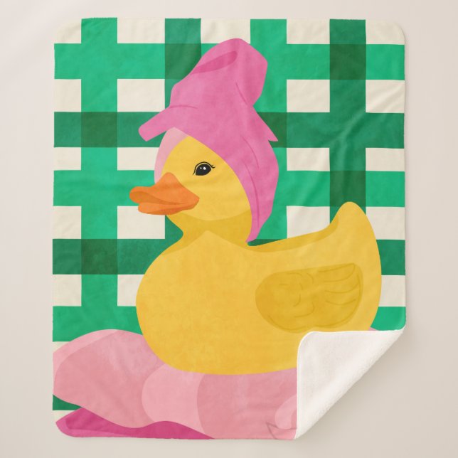 Spa Day Sherpa Blanket (Front)