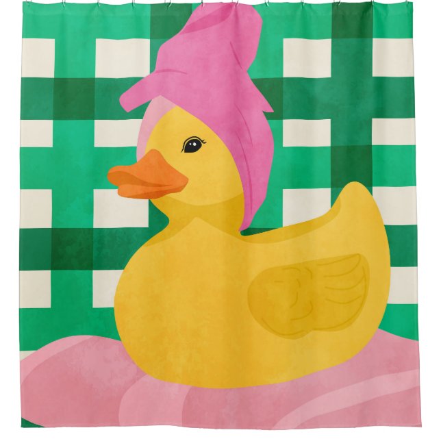 Spa Day Shower Curtain (Front)