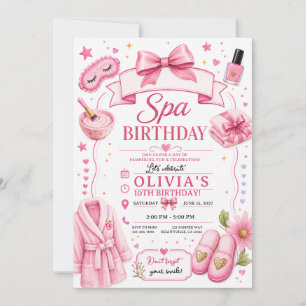spa invitation coquette
