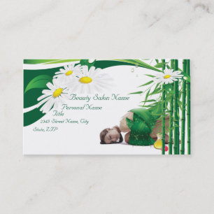 Spa, Massage Beauty Salon Business Card