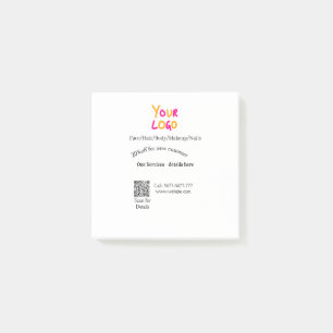 Spa massage salon discount offer services contact  post-it notes