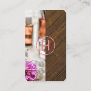 Spa   Monogram Business Card