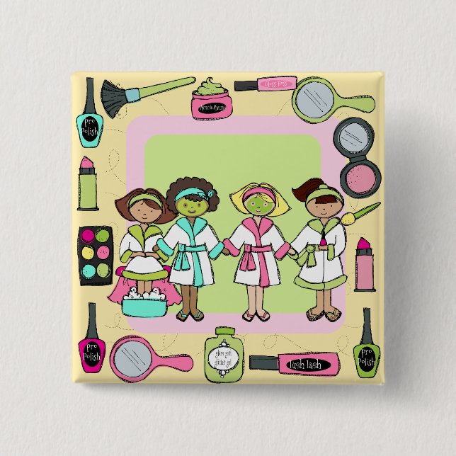 Spa Party Button (Front)