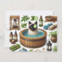 Spa party for Siamese Cat Lovers 