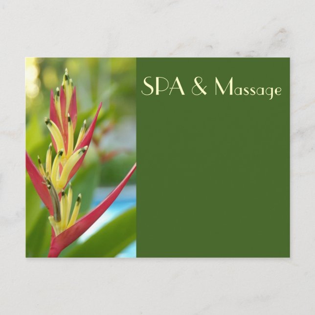 SPA POSTCARD (Front)