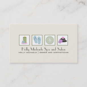 Spa & Salon Business Card