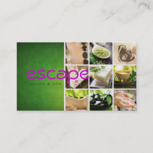 Spa Salon Sauna Banya Beauty Nails Business Card