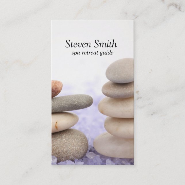 Spa | Serene Business Card (Front)