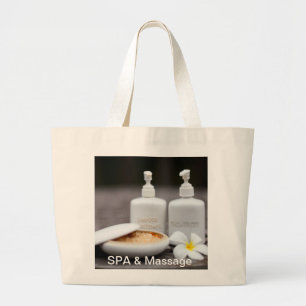 SPA settings Large Tote Bag
