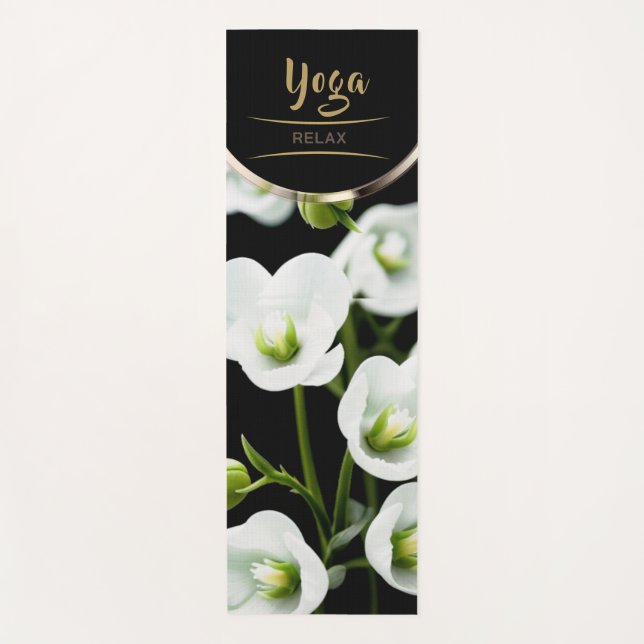 Spa Snow Petal  - Yoga Mat (Front)