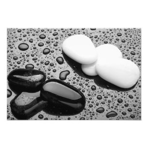 Spa Stones Photo Print