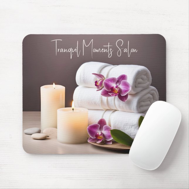 Spa Therapy Salon Mouse Pad (With Mouse)
