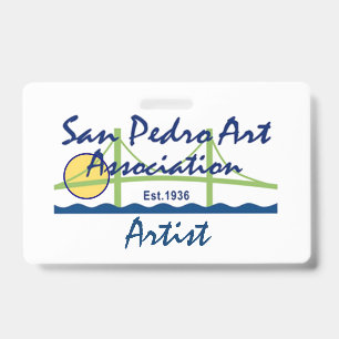 SPAA Logo Badge ID Badge