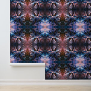 Space Abstract Galaxy Design Ornaments Pattern Wallpaper