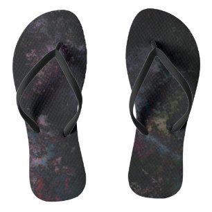 Space Abstract Jandals