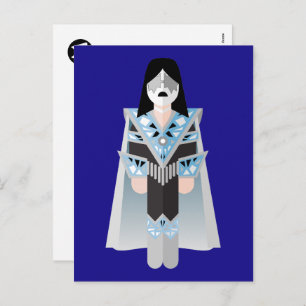 Space Ace – 70s Rock Icon Postcard