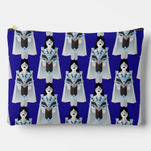 Space Ace – Patterned Zipper Accessory Pouch