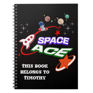 Space Ace | Planets | Stars | Rocket | editable Notebook
