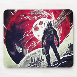 Space Adventure Mouse Pad