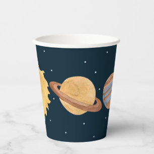 Space Adventure: Planets Paper Cups