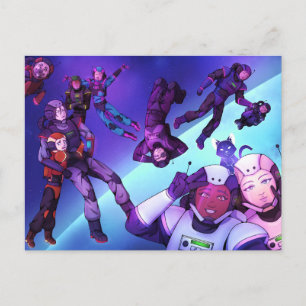 Space Adventure Postcard