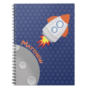 Space Adventure Spiral Notebook