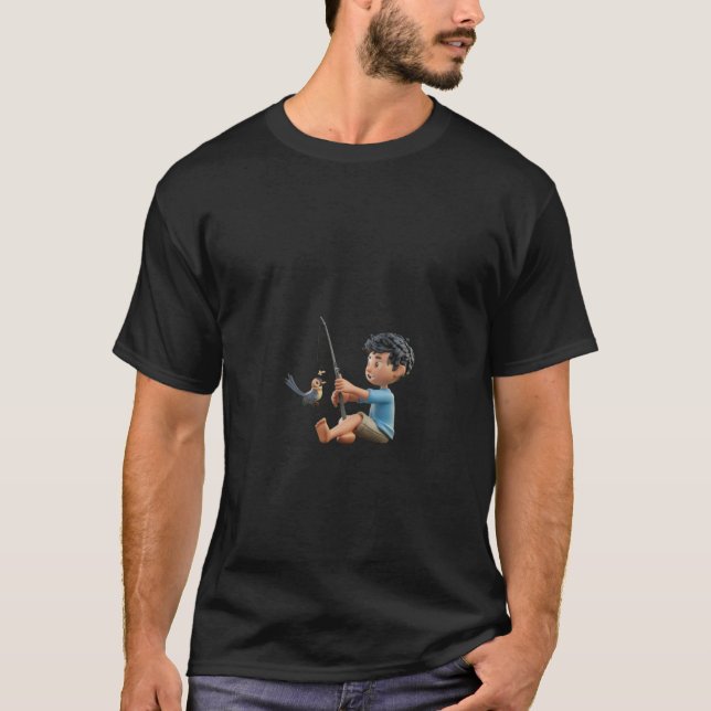 "Space Adventure Squad". cartoon image t-shirt. T-Shirt (Front)