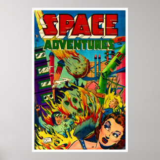 Space Adventures #1 (1952) Poster